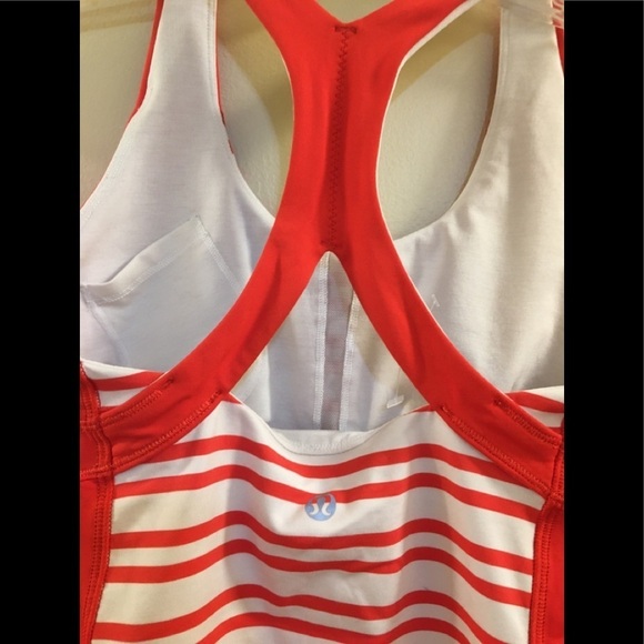 Lululemon Run:Fast Track Tank Twin Stripe L. - Picture 5 of 14